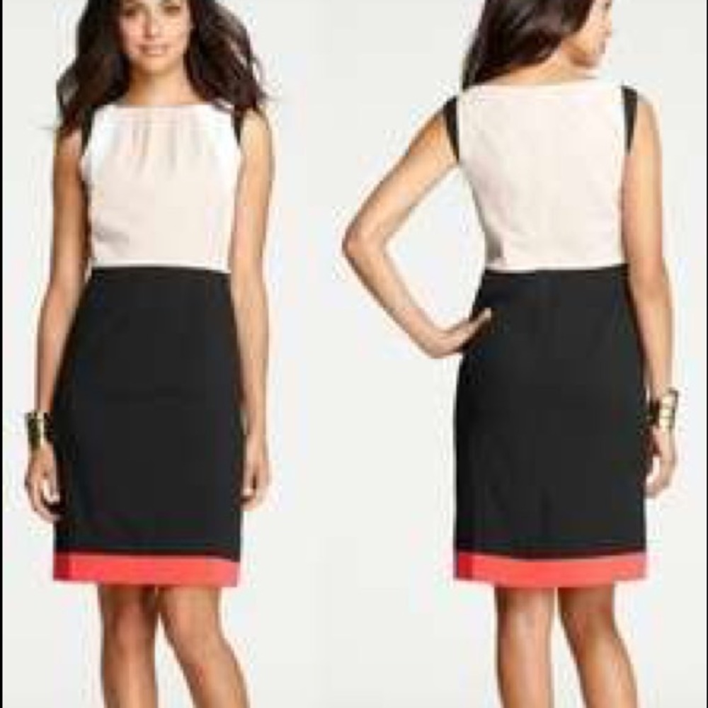Ann Taylor Color Block Modern dress size 2